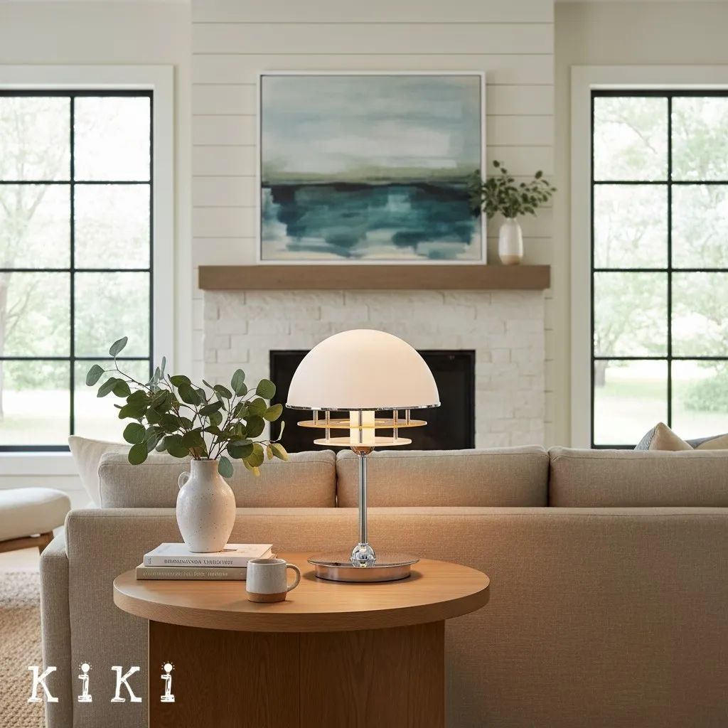 Afterglow Sunset Table Lamp - Geometric Gradient Table Light for Desk and Bedroom KL2118