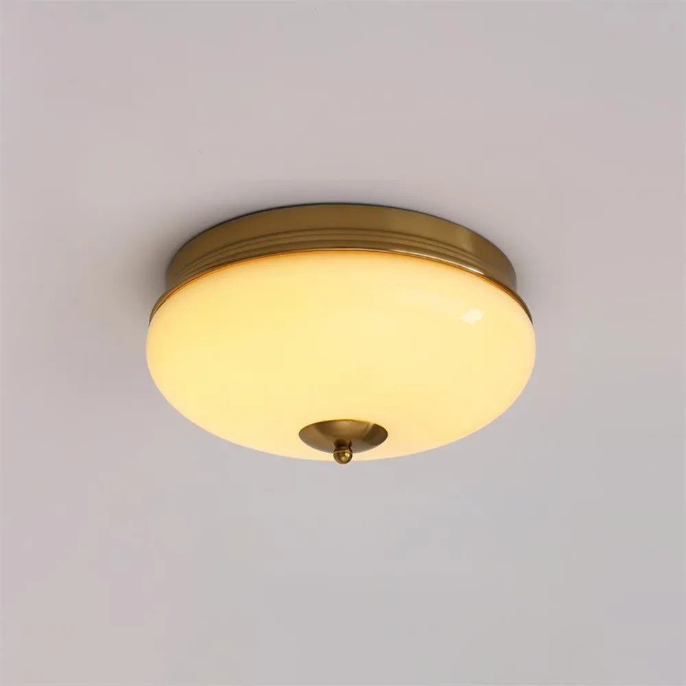 European Mid Century Cream Ceiling Light KL466