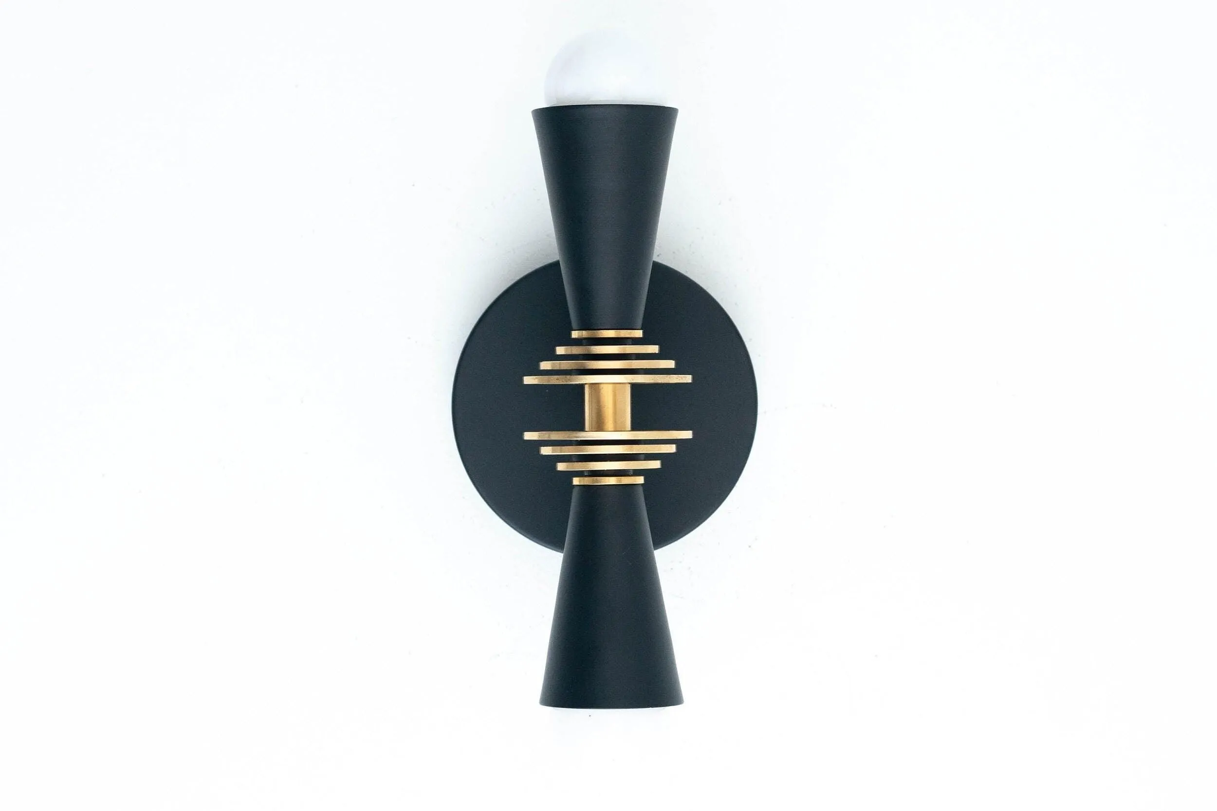 Pyralis Cone Art Deco Wall Light - Multi-Directional Sconce for Vanity or Wall KL1463