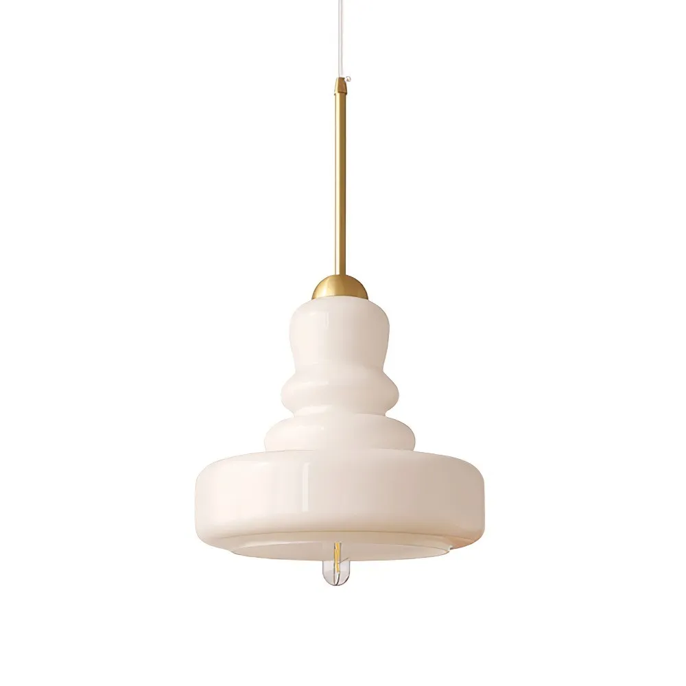 Mid Century Modern Gourd Glass Pendant Light KL132