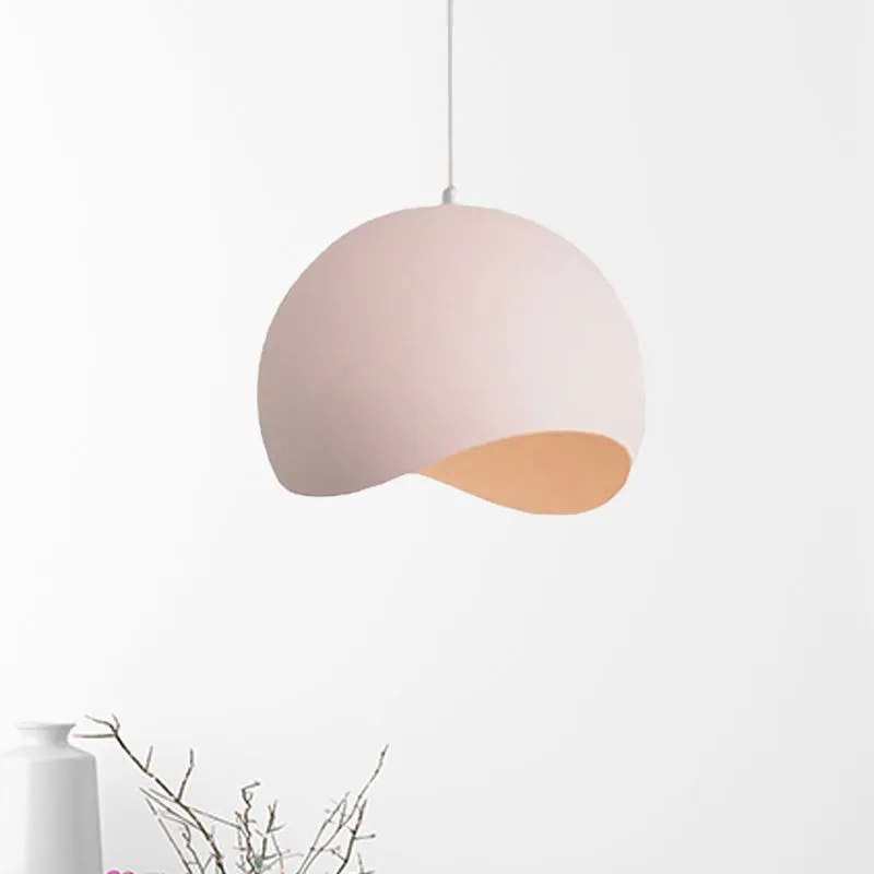 Scandinavian Macaron Eggshell Ball Pendant Light KL96