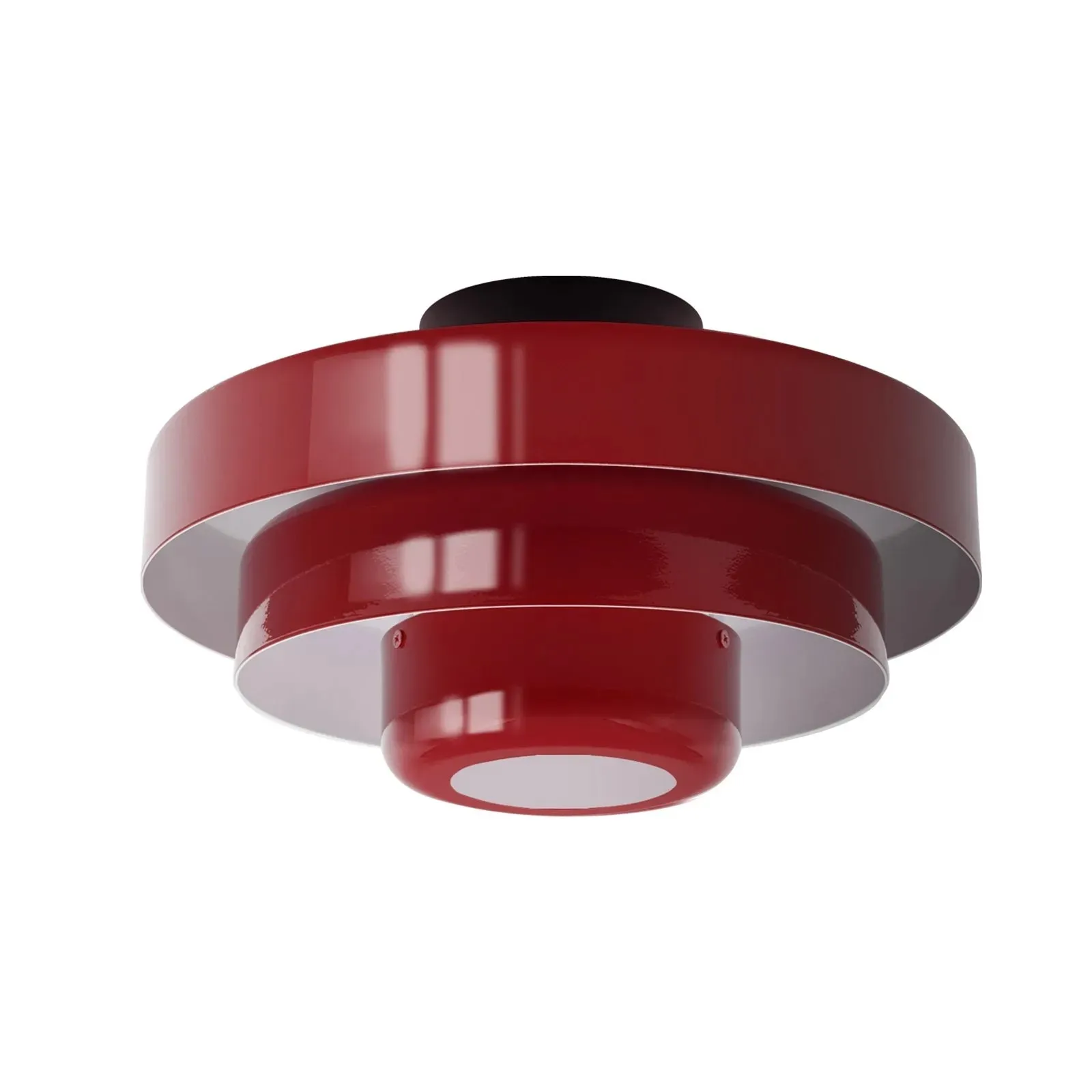 Three-Tier Bauhaus Ceiling Lamp - Bold Colors Ceiling Light for Bedroom or Lounge KL885