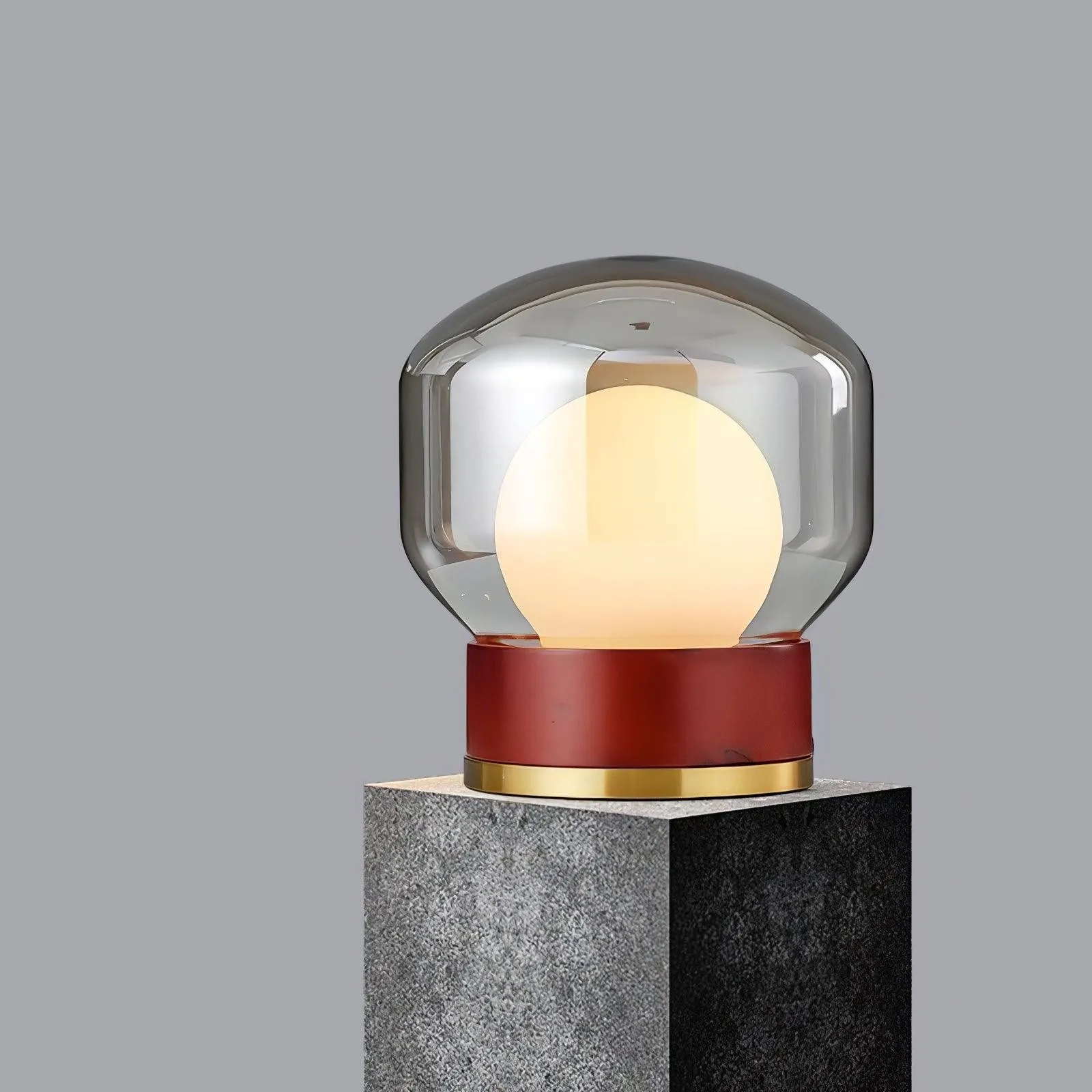 Simple Creative Wood Orb Table Lamp KL615