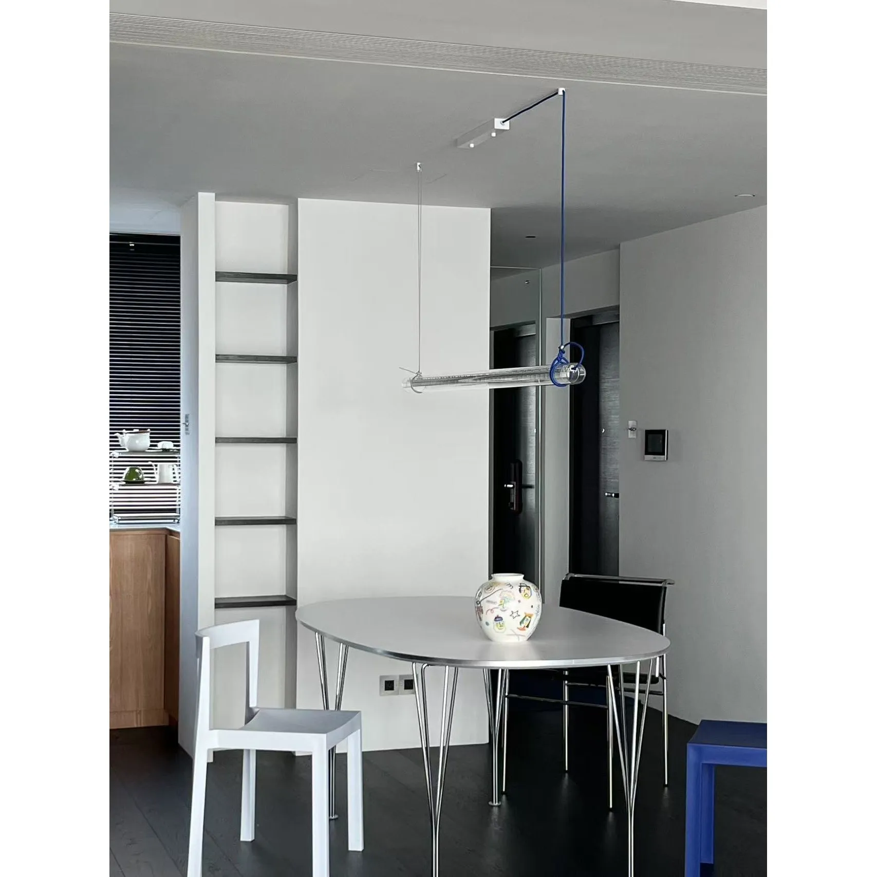 Tubular Linear LED Pendant Lamp D696