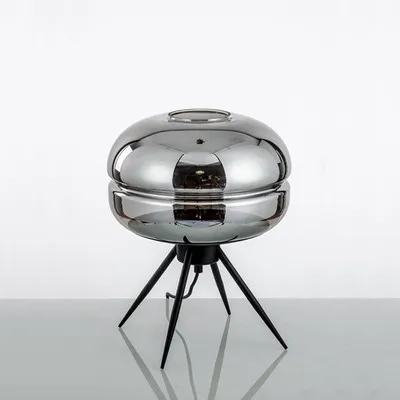 Lacquered Glass Table Lamp