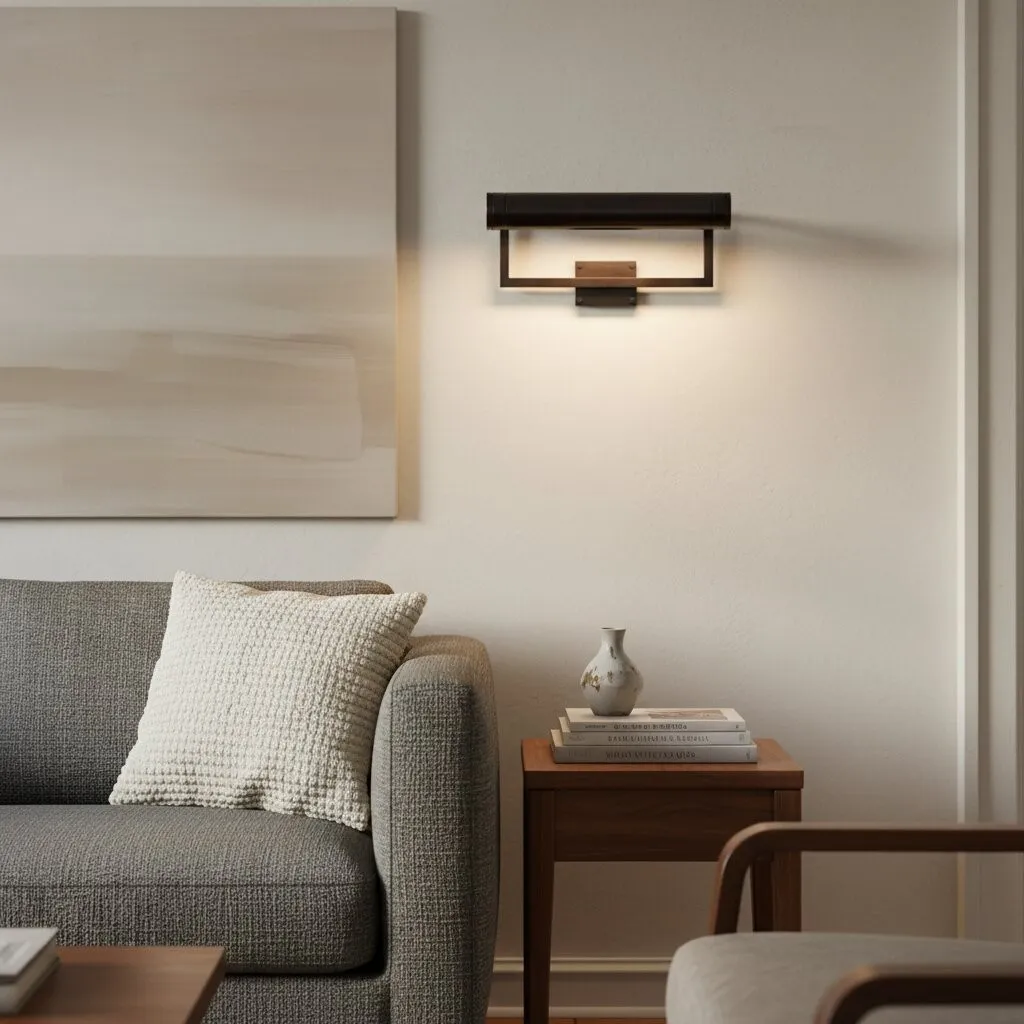 Aurix Picture Light - Sleek Slim Design Wall Lamp Metal Finish for Living Rooms & Galleries KL2165