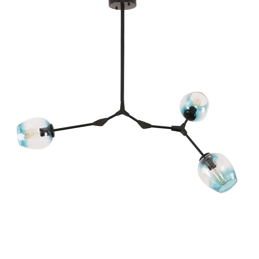 Branching bubble chandelier