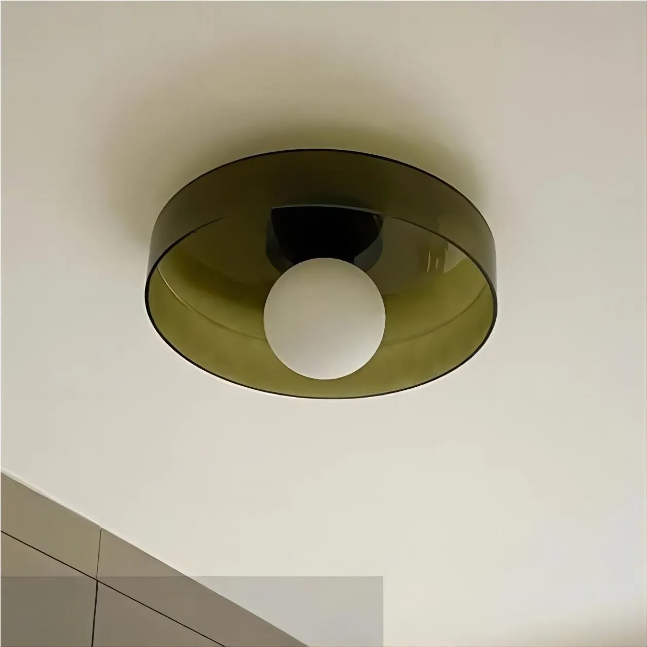 Morandi Disc Orb Wall Ceiling Lamp