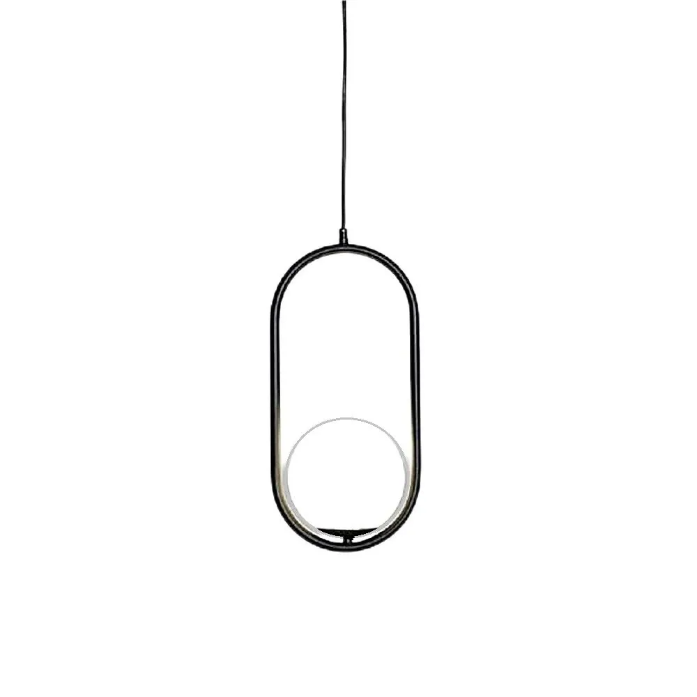 Mila Elegant Sphere Pendant Lamp - Glass Ball Pendant Light for Kitchen or Dining Room