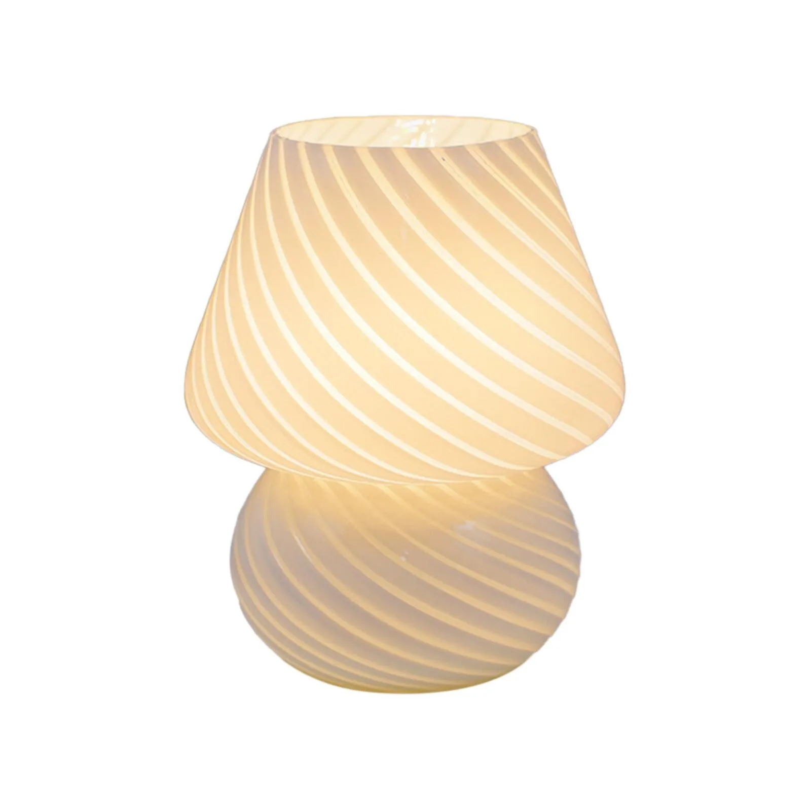 Nordic Macaron Mushroom Glass Table Lamp KL32