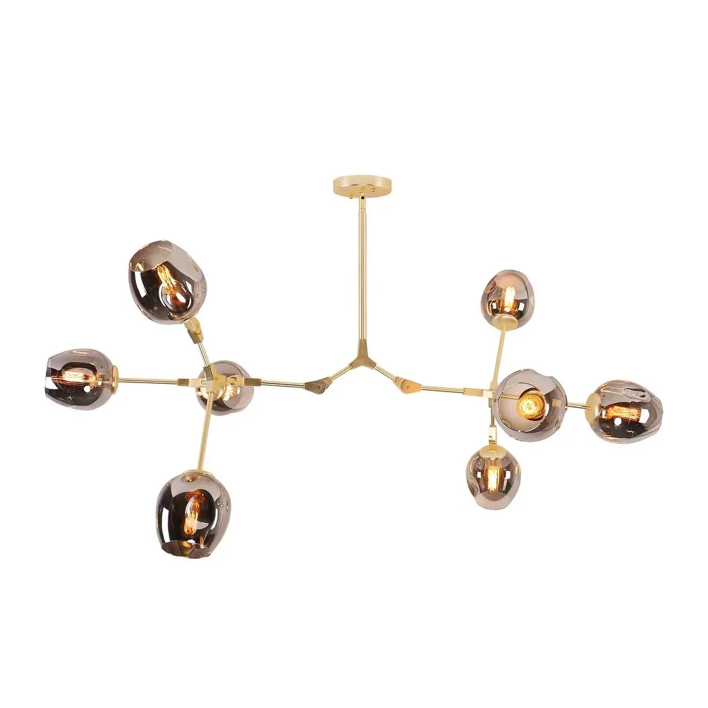 Branching bubble chandelier