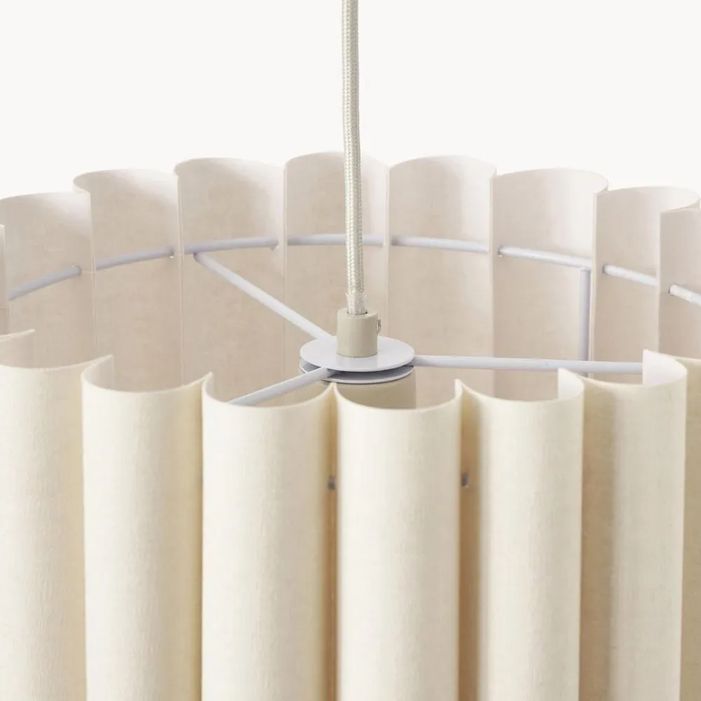 Velura Pendant Lamp - Beige Linen Shade for Dining and Living KL2027