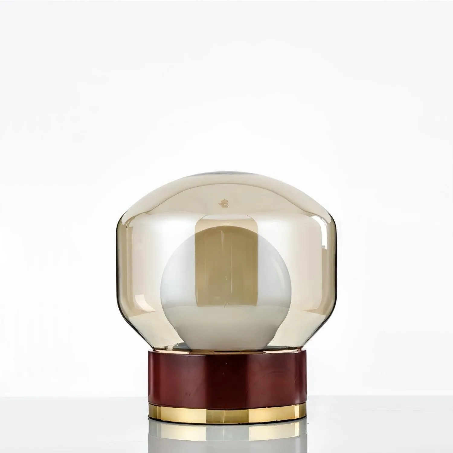 Simple Creative Wood Orb Table Lamp KL615