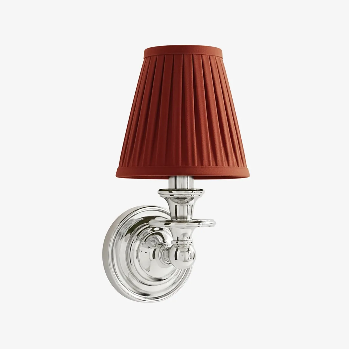 Kalvora Classic Sculpted Wall Sconce – Fabric Shade Sconce For Indoor Accent Lighting KL1162
