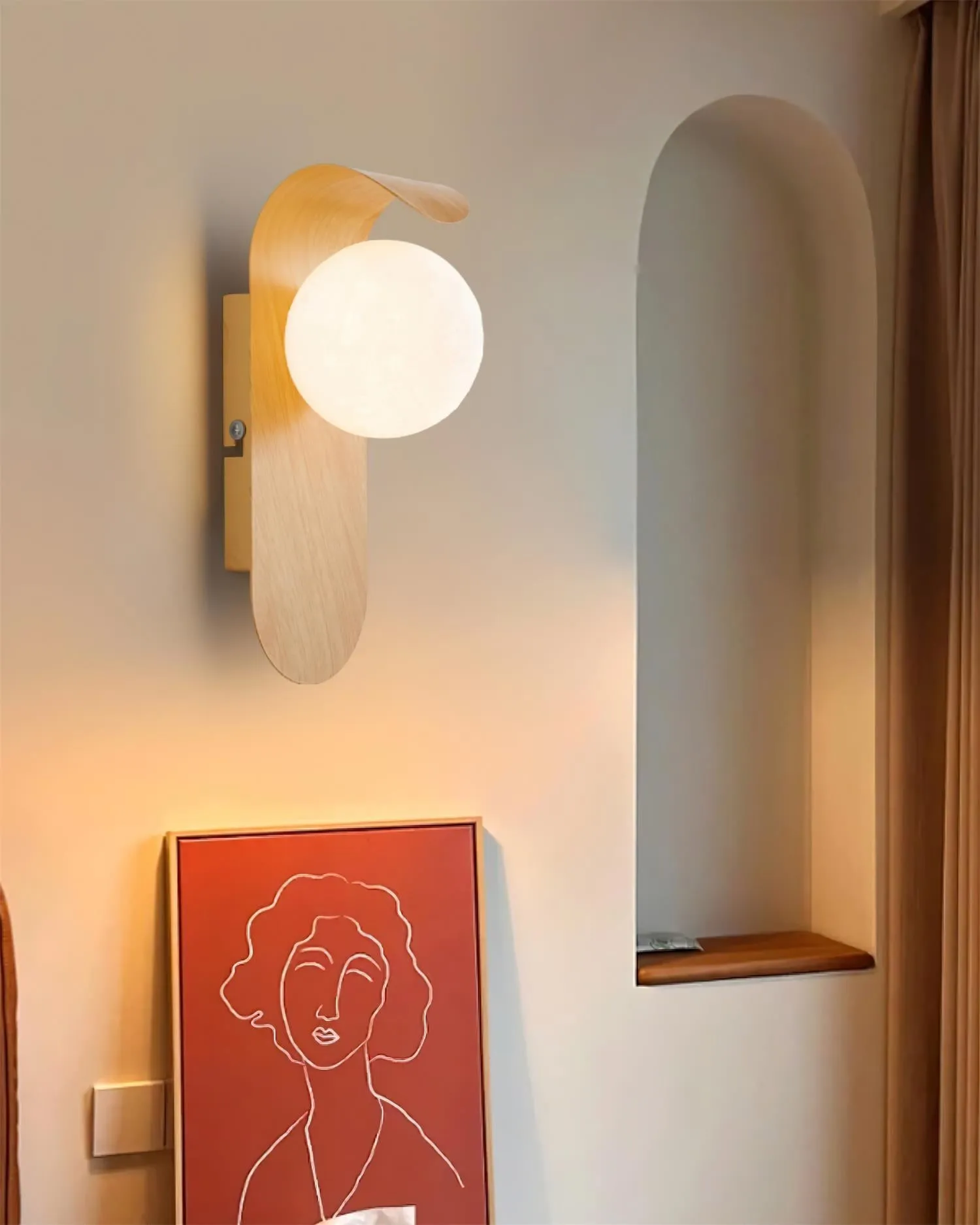 Wabi-sabi Style Fashion Wall Lamp KL281