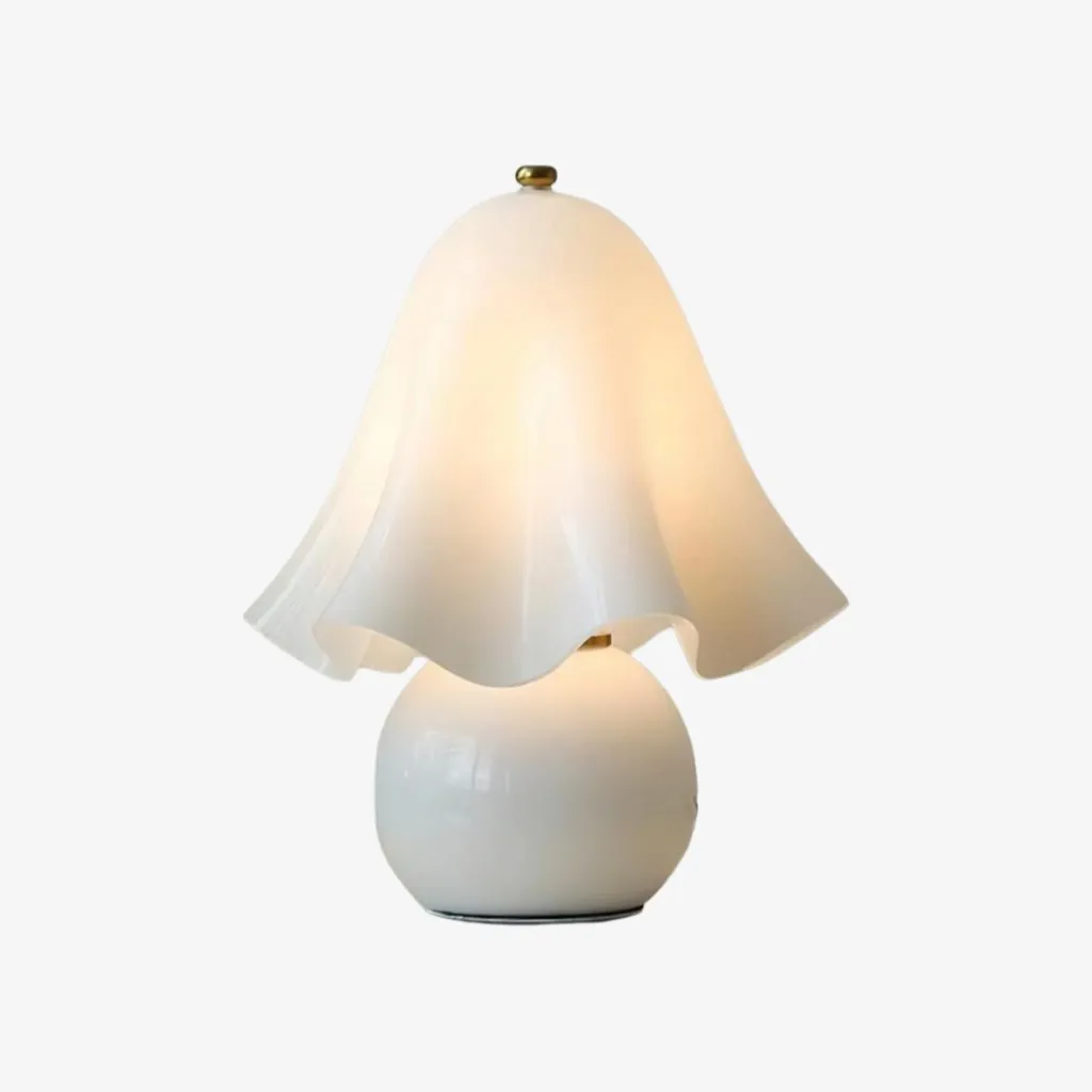 Bellina Decorative Table Lamp - Sculptural Bell Flower Shape KL1451