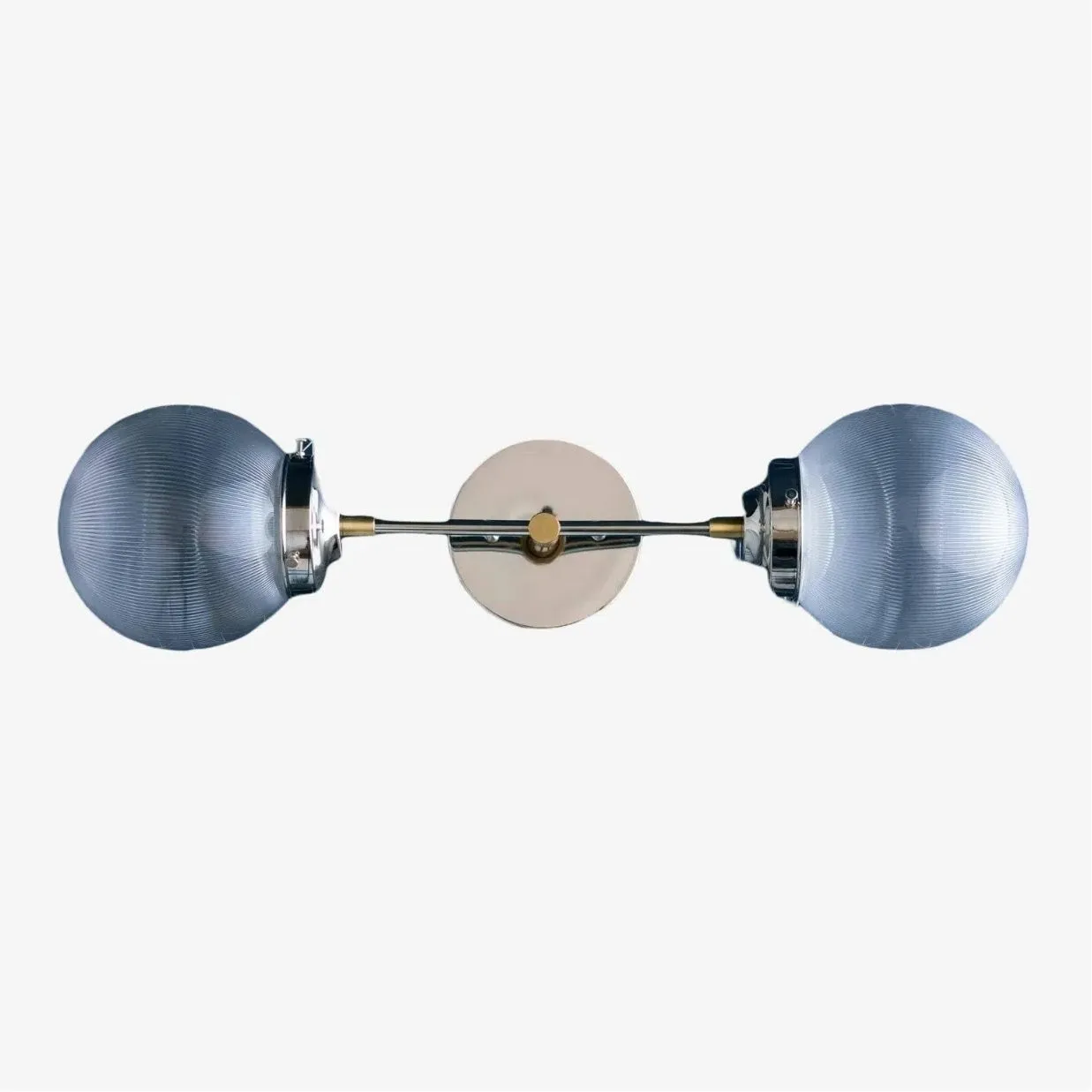 Lumio Globe Versatile Vanity Sconce - Dimmable Light for Bathroom and Hallway Use KL1528