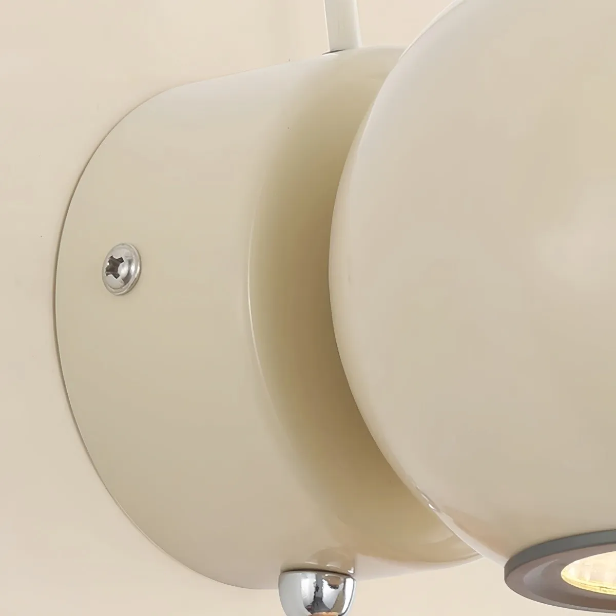 Modern Cream Magnetic Attractor Ball Wall Lamp KL167