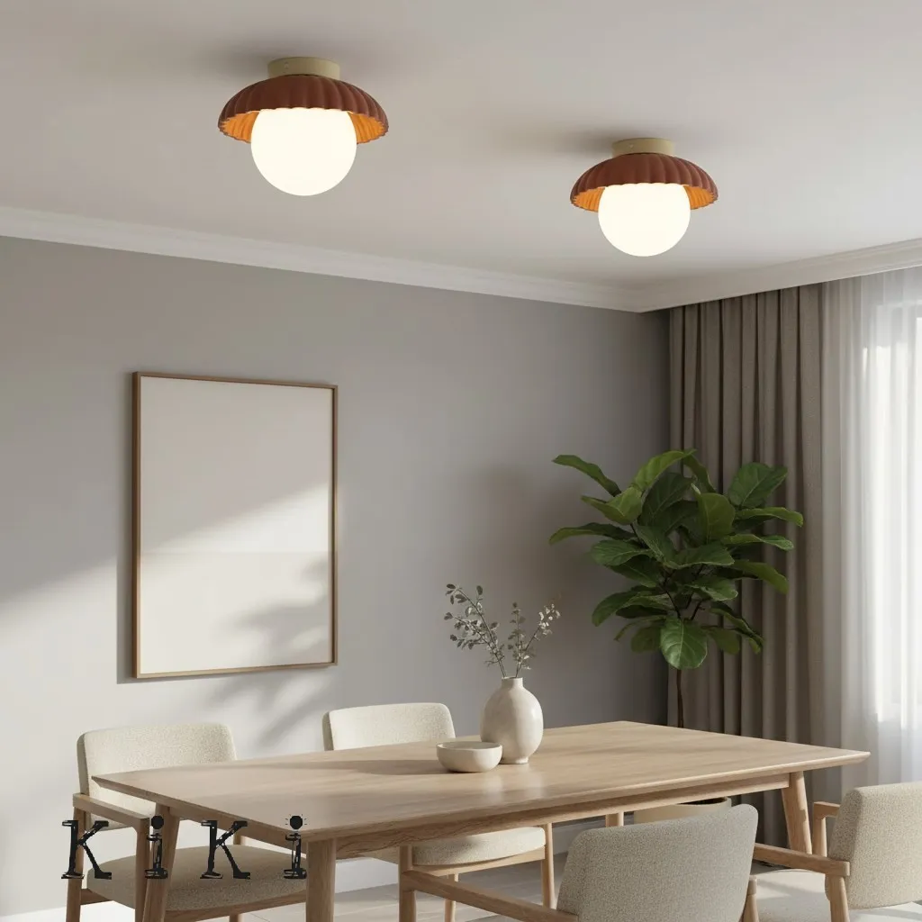 Alien Flower Ceiling Light - Modern Design Ceiling Lamp for Bedroom and Bathroom KL214