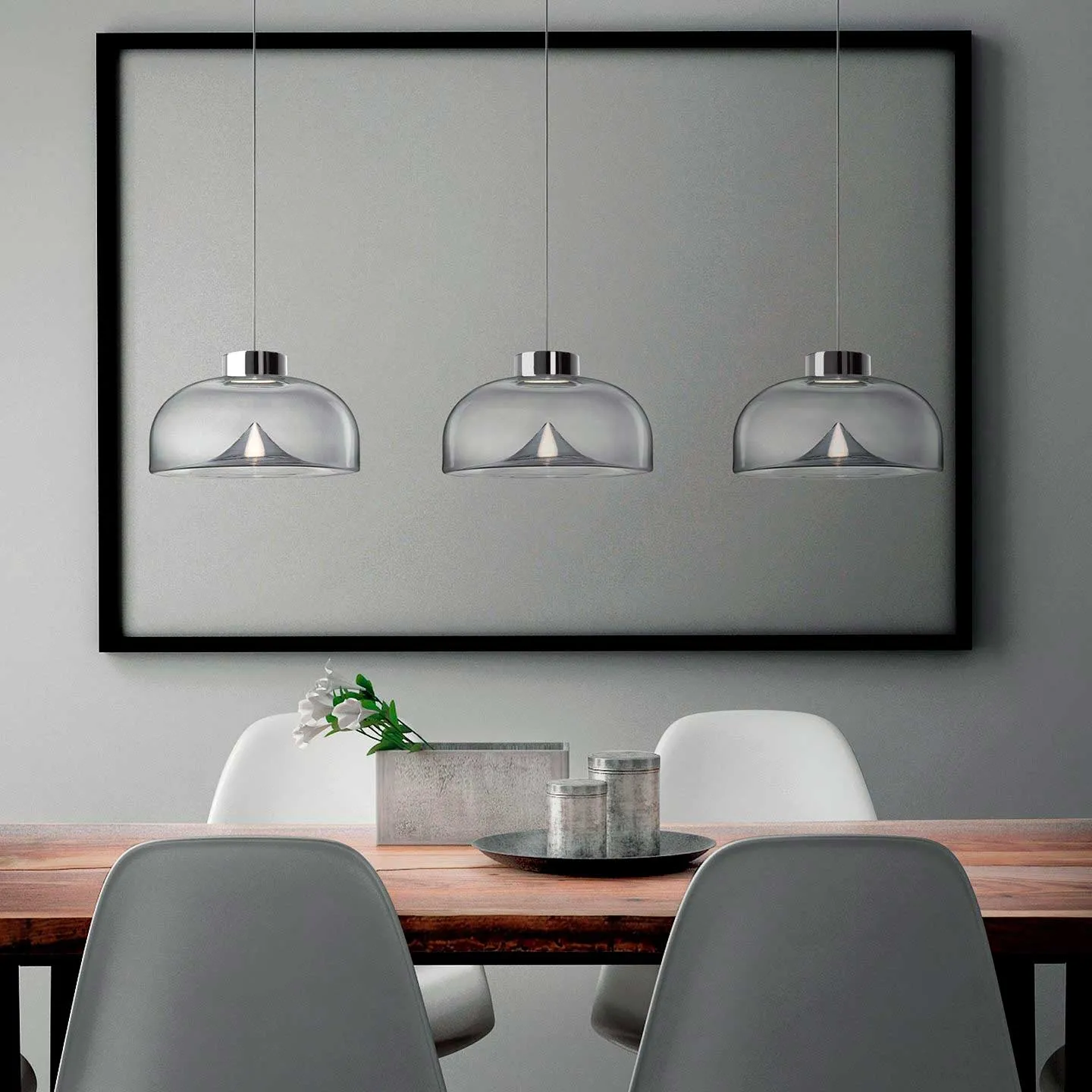 Aella Glass Pendant Light D454