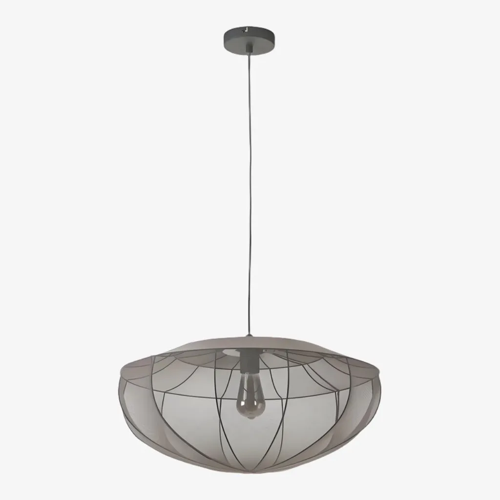 Lumifil Modern Mesh Pendant Light - Hanging Fabric Lghts are Suitable for Dining Rooms or Kitchen Islands KL1736