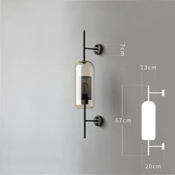 Chiswick Glass Wall Light