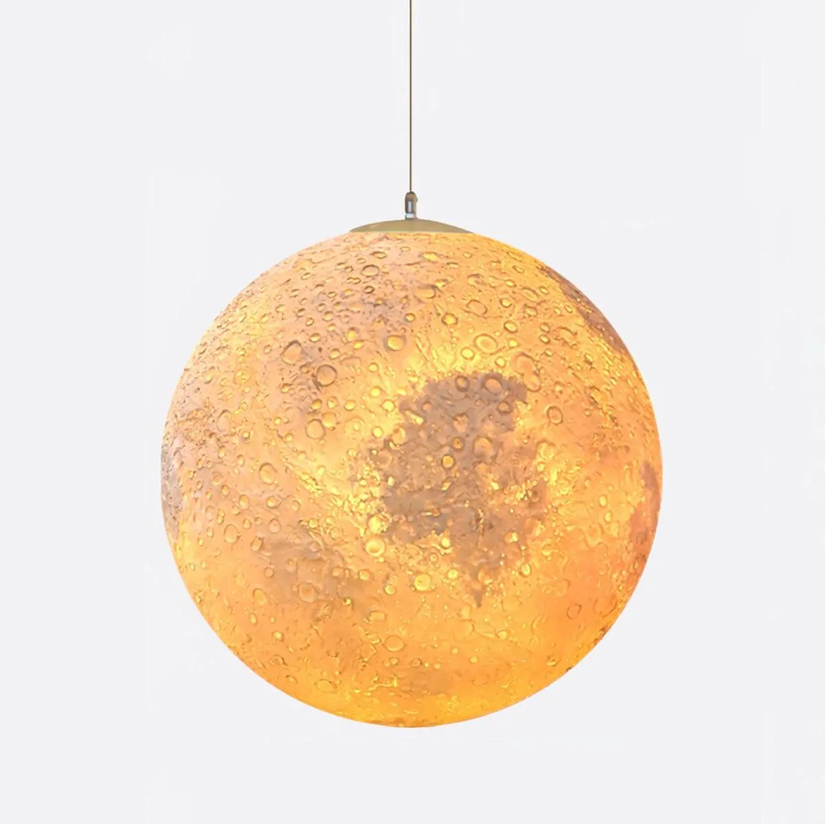 Planetary White Moon Chandelier Suitable For Living Room KL202