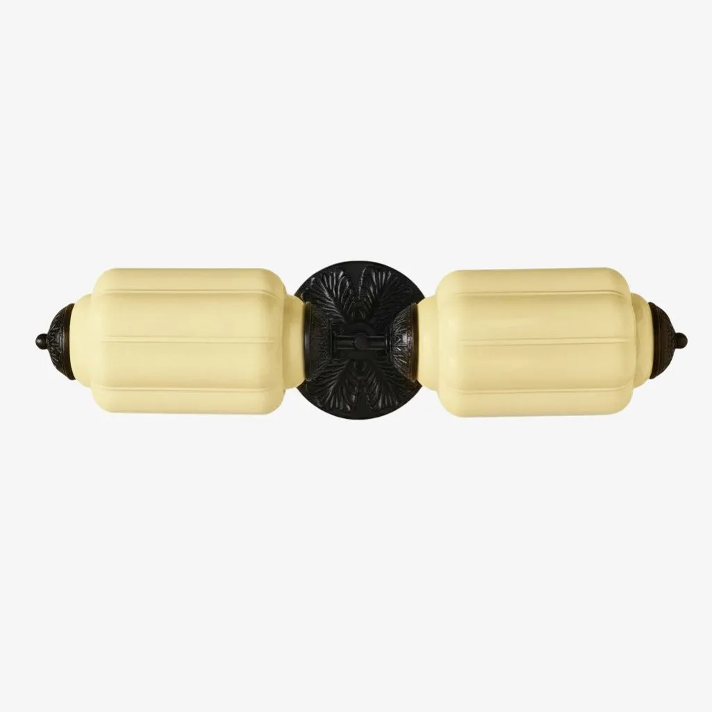 Eloise Refined Metal Glass Timeless Look Wall Sconce - Interior Mood Lighting KL1397