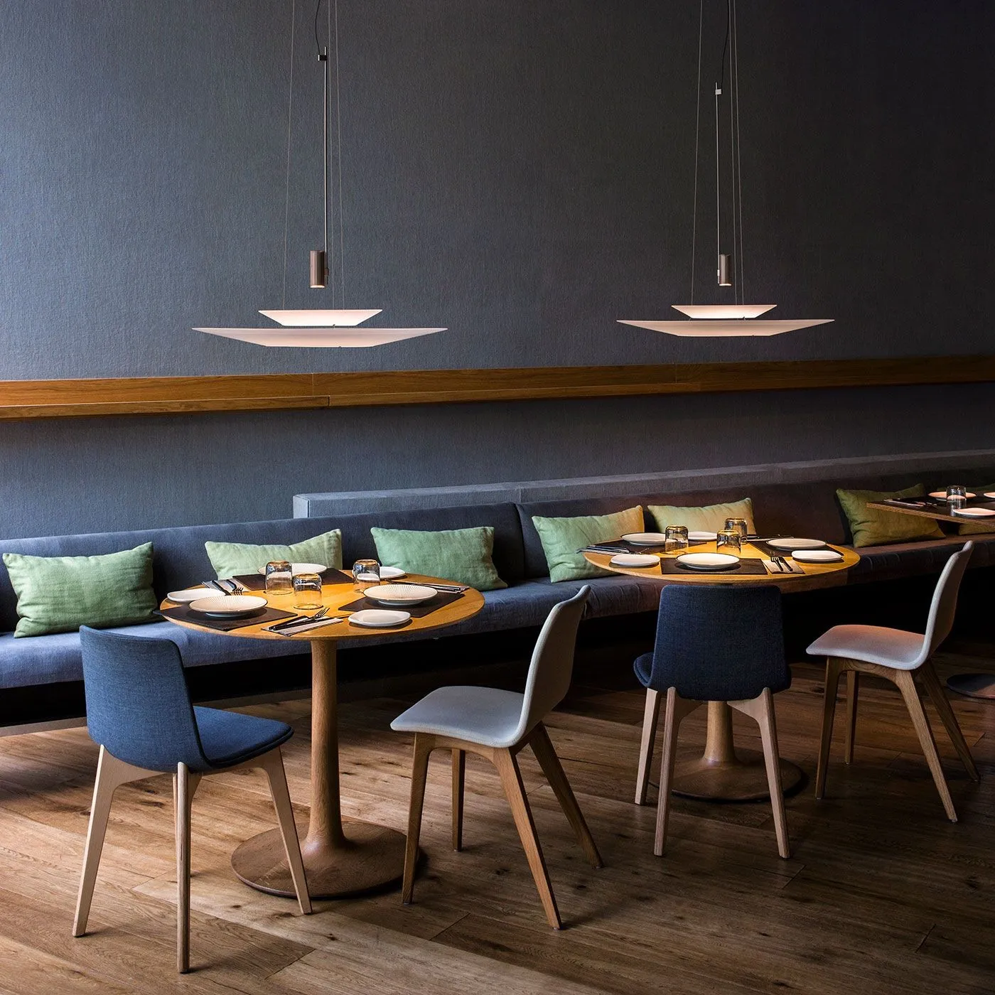 Flamingo Layered Pendant Light - Elegant Modern Lighting for Lounge and Hall