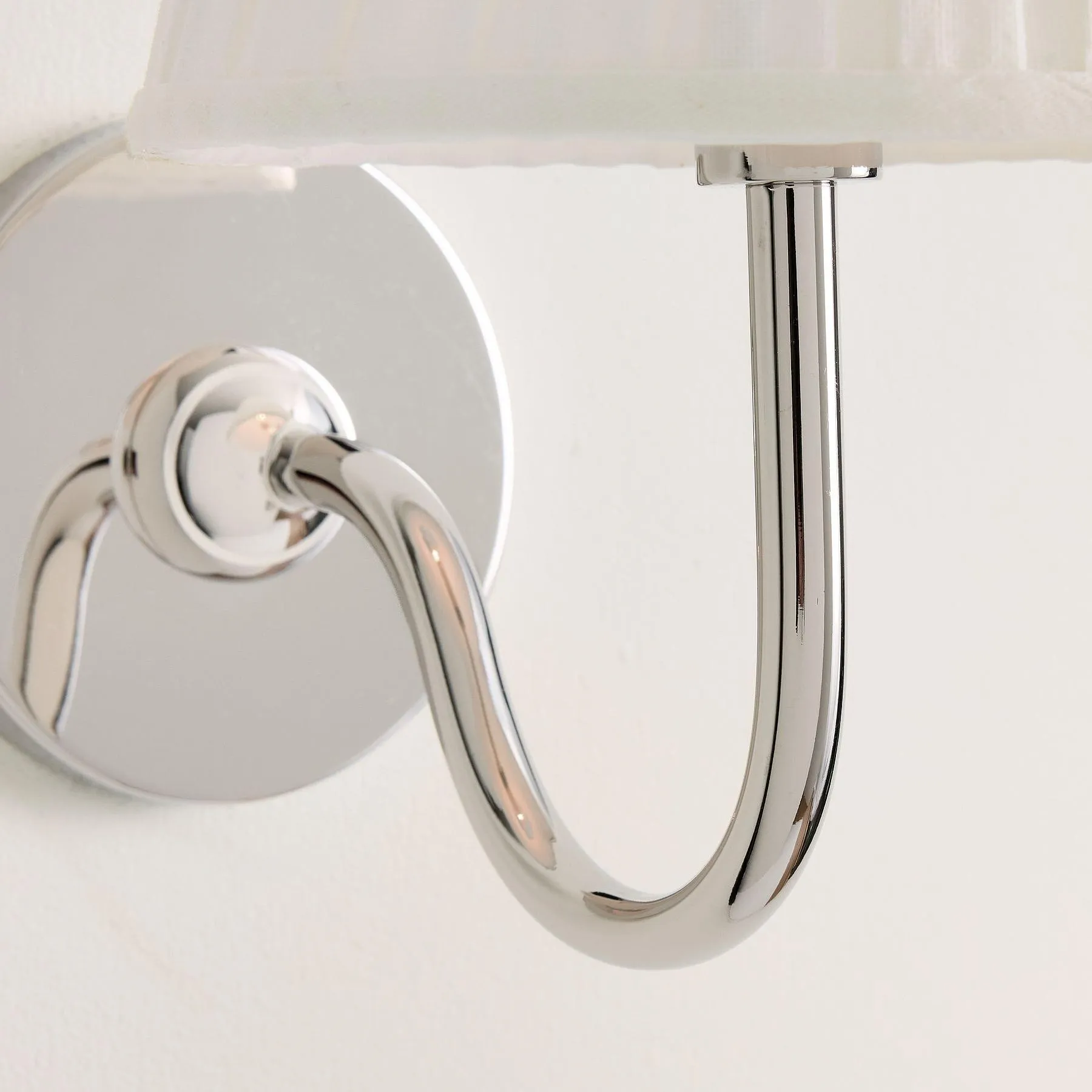 Luvora Vintage Pleated Shade Wall Lamp - Refined Linen Sconce For Bathroom or Corridor KL1272