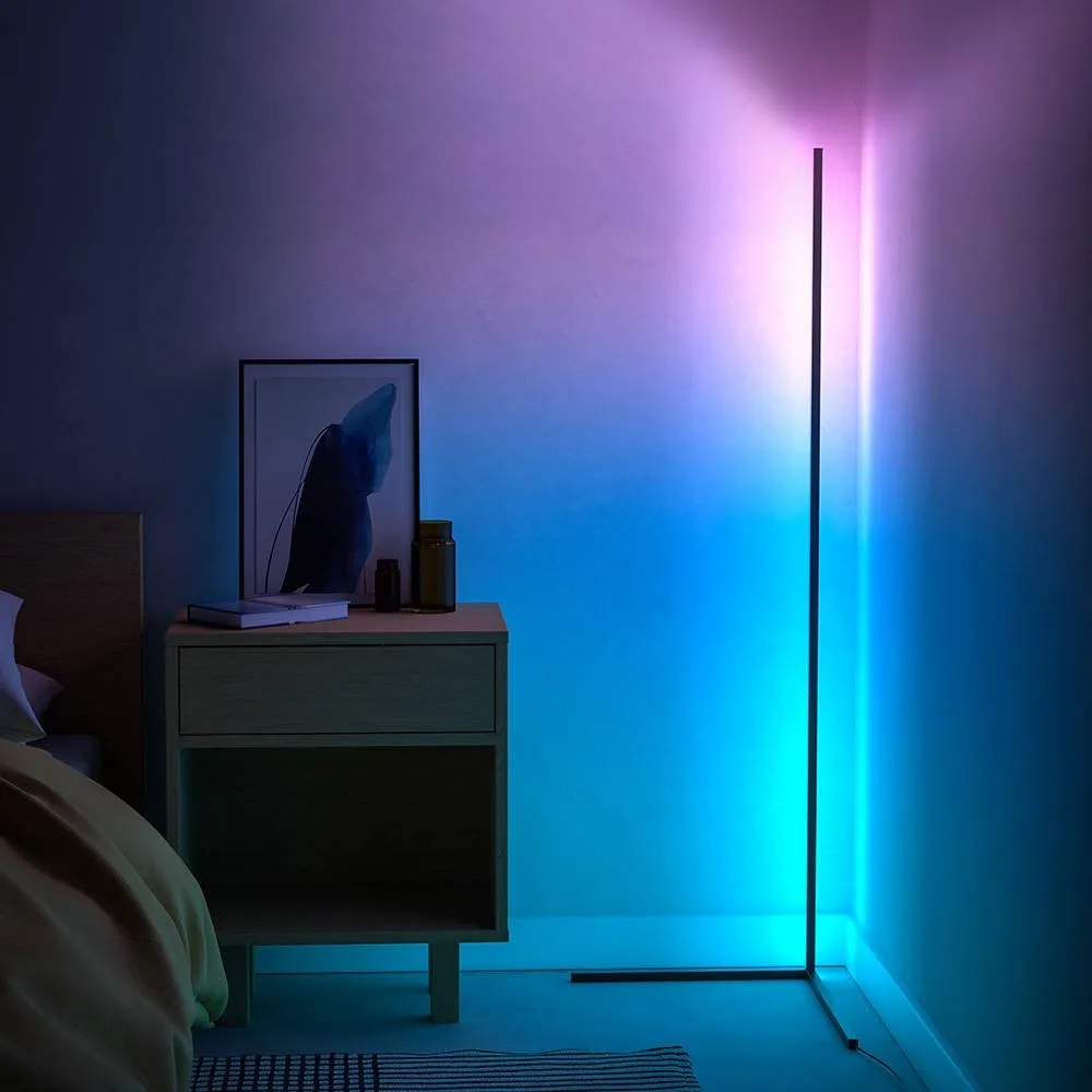 Adjustable RGB floor lamp