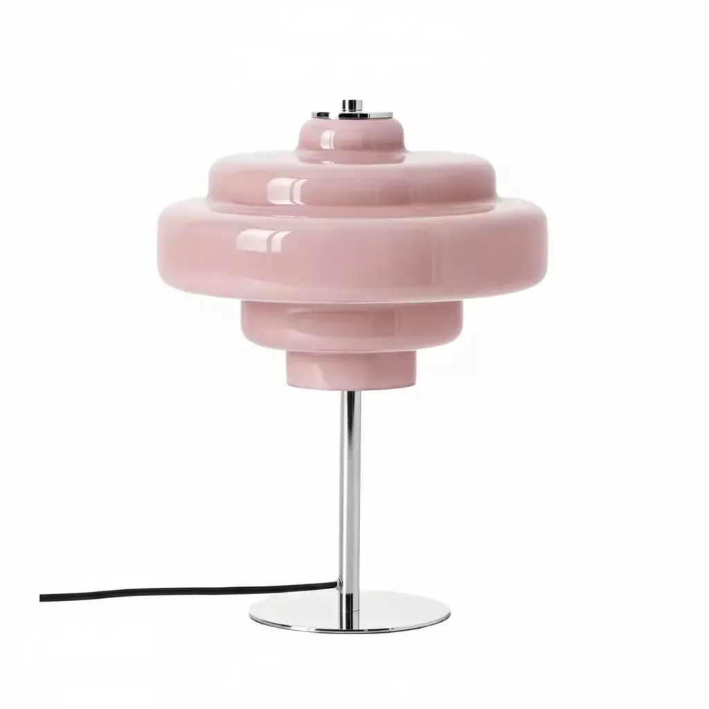 Sculptural Glass Table Lamp – Artful Illumination in Refined Form KL1099