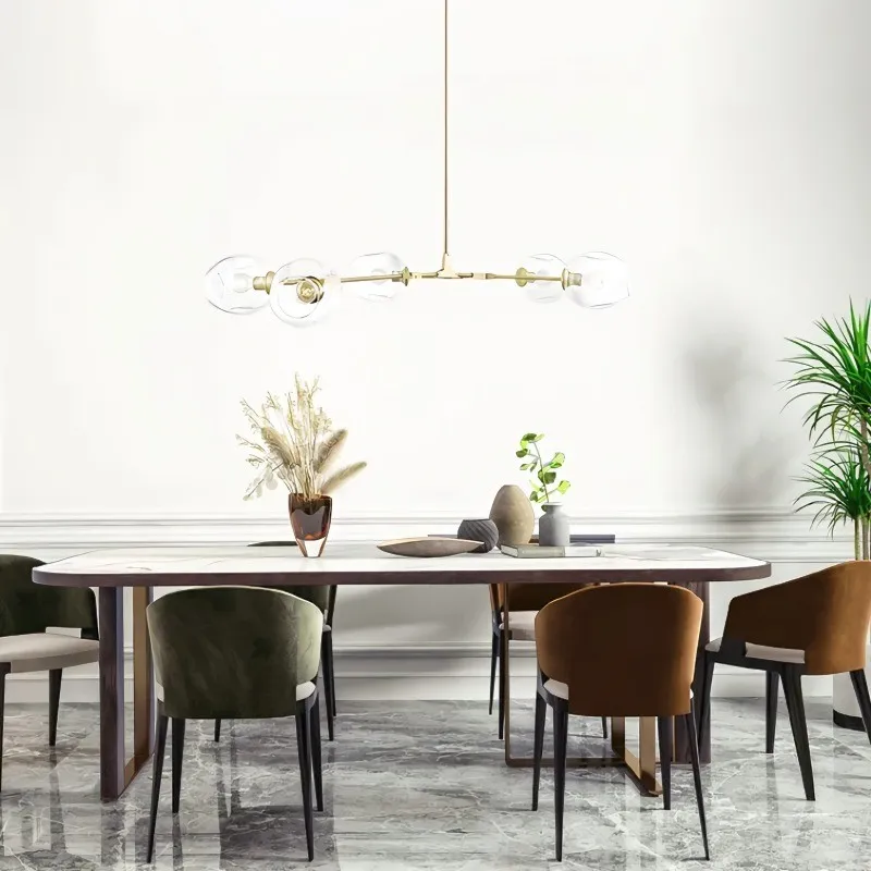 Branching bubble chandelier