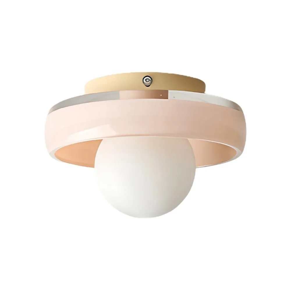 Colorful Glass Disc Orb Wall Ceiling Lamp KL915