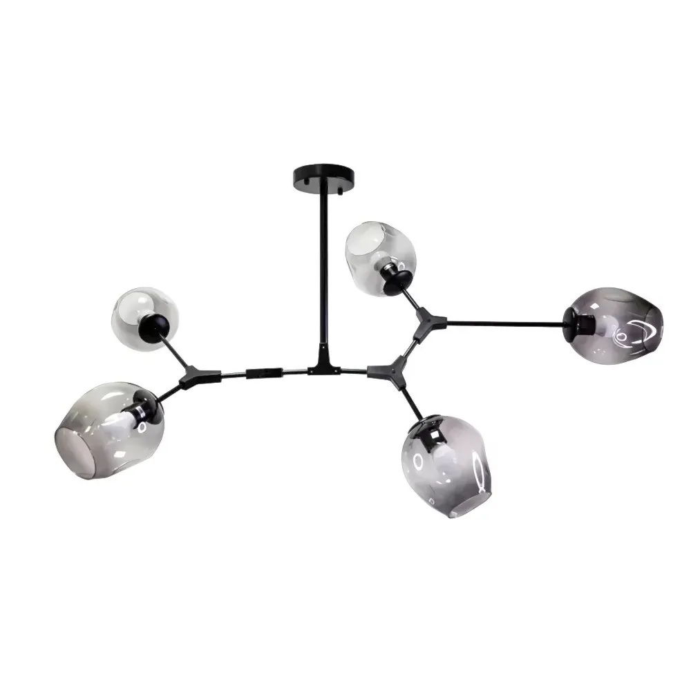 Branching bubble chandelier
