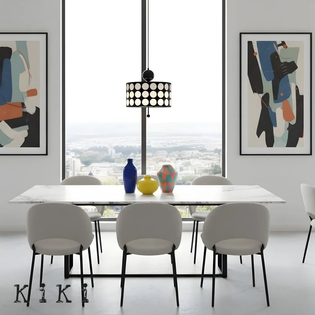 Graphic Checkered Pendant Light - Retro Chic Style for Dining Room and Kitchen Island KL341