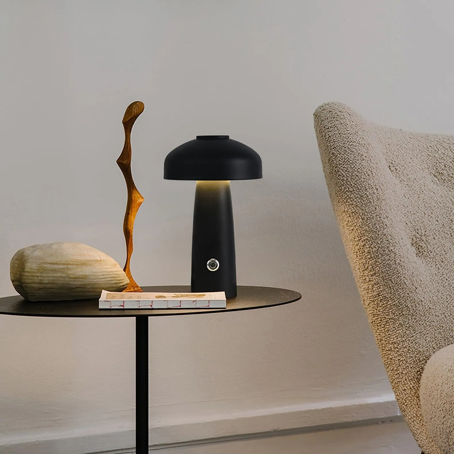 Mushroom Built-in Battery Table Lamp KL448