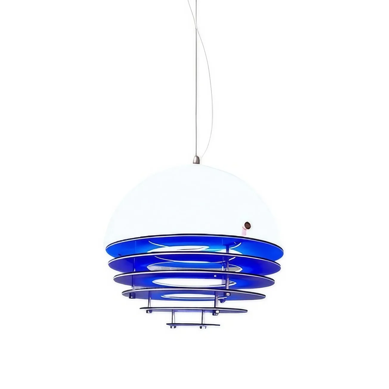 Sunset Pendant Light - Medieval Bauhaus Orange Orb Pendant Light KL880