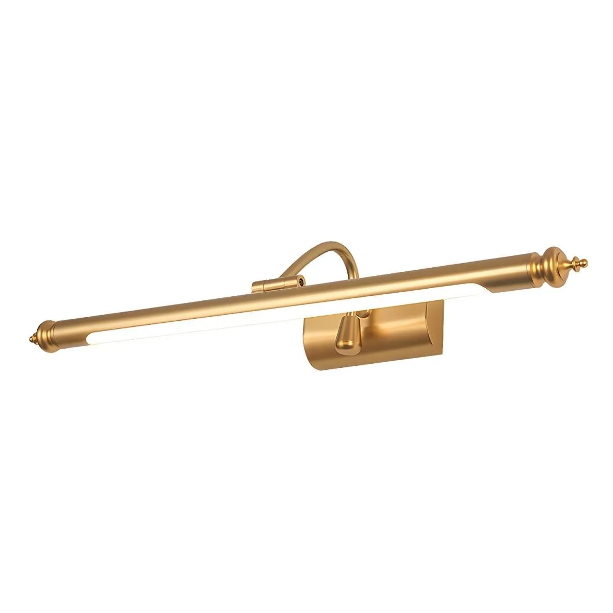 Mirror Front LED Brass Wall Lamp KL352