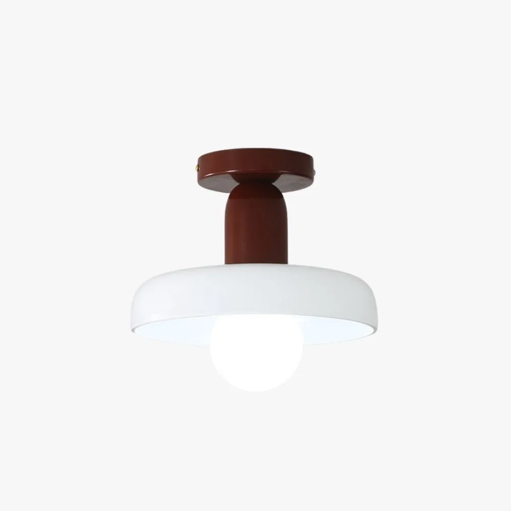 Bauhaus Macaron Glass Disc Ball Ceiling Light KL919