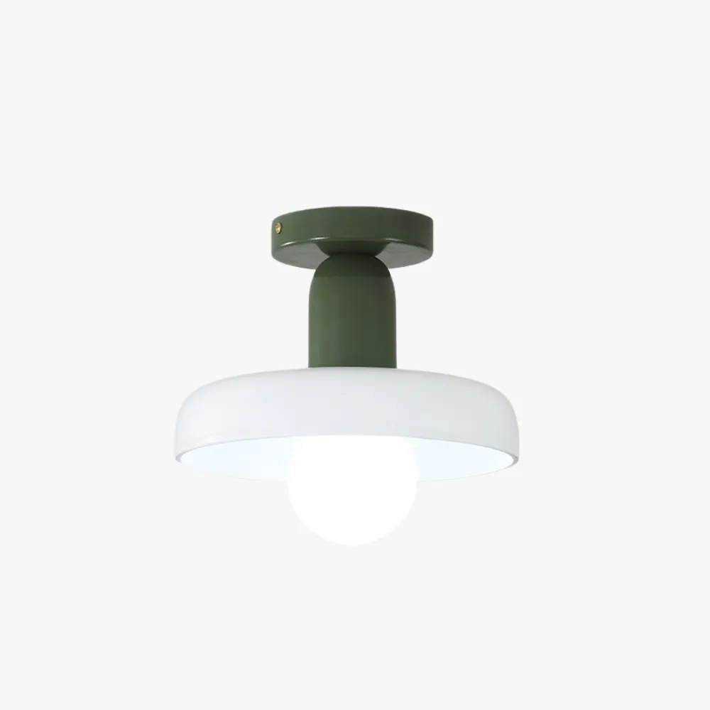 Bauhaus Macaron Glass Disc Ball Ceiling Light KL919