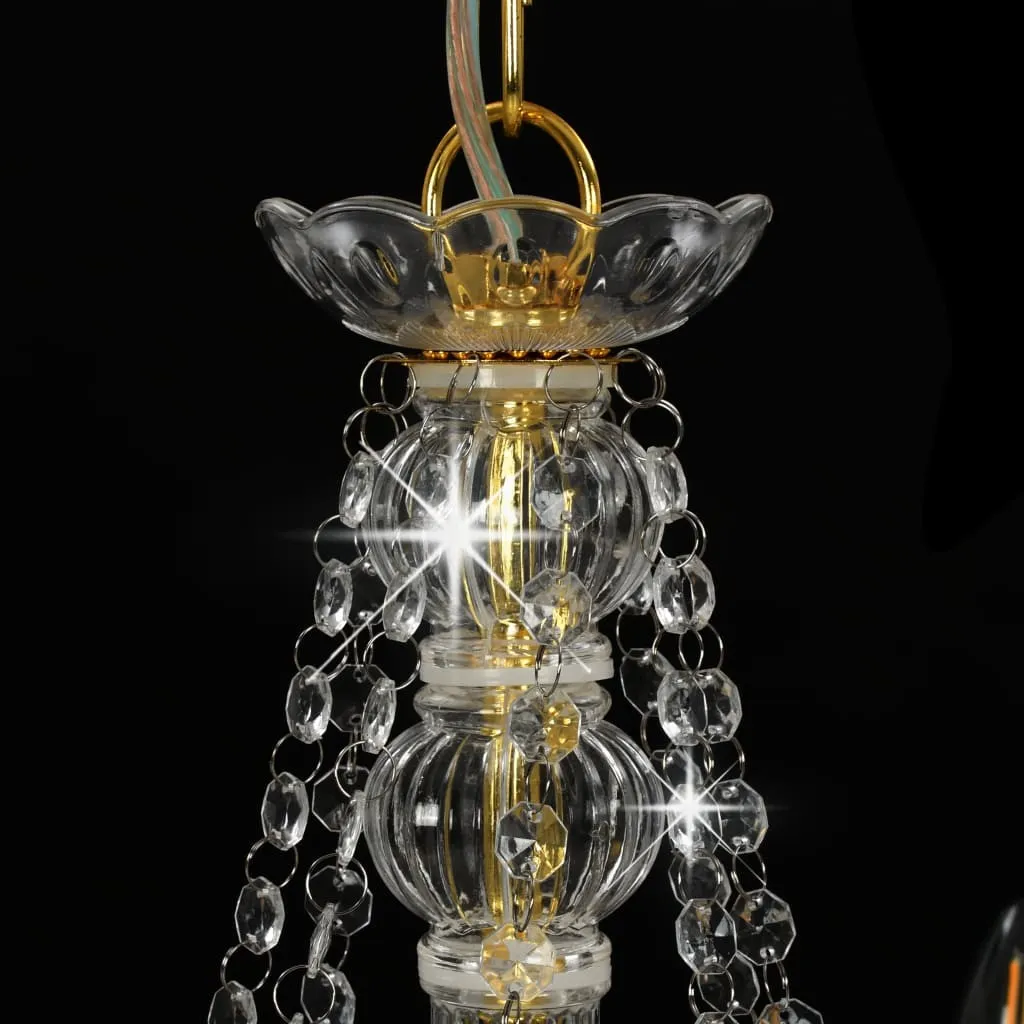 Vintage Beaded Chandelier