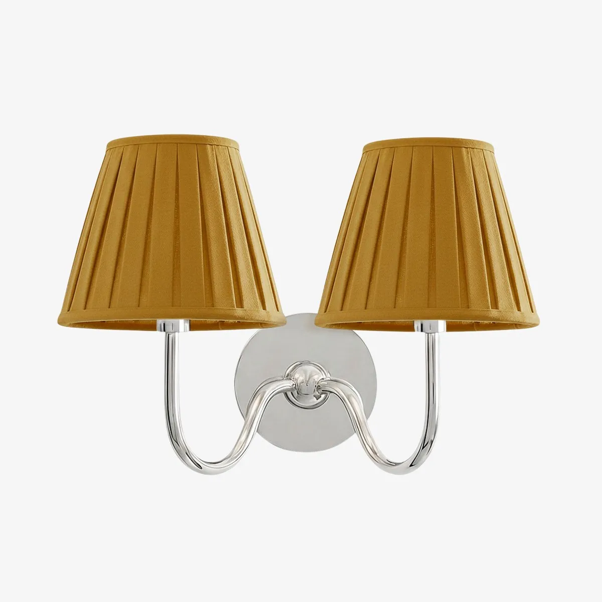 Luvora Vintage Pleated Shade Wall Lamp - Refined Linen Sconce For Bathroom or Corridor KL1272