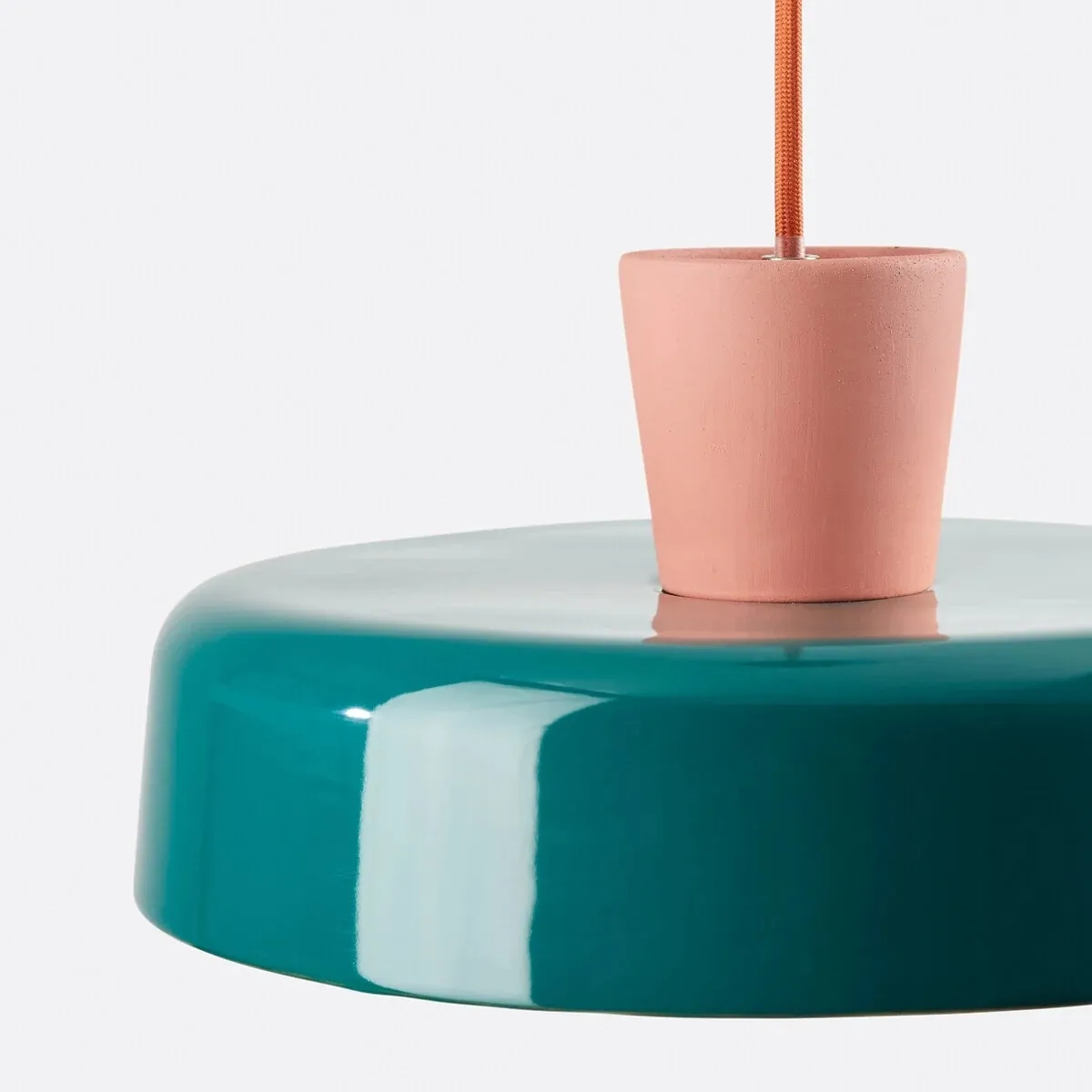 Chromara Bowl Pendant Light - Elegant Retro Colorful Pendant Light for Kitchen KL2311