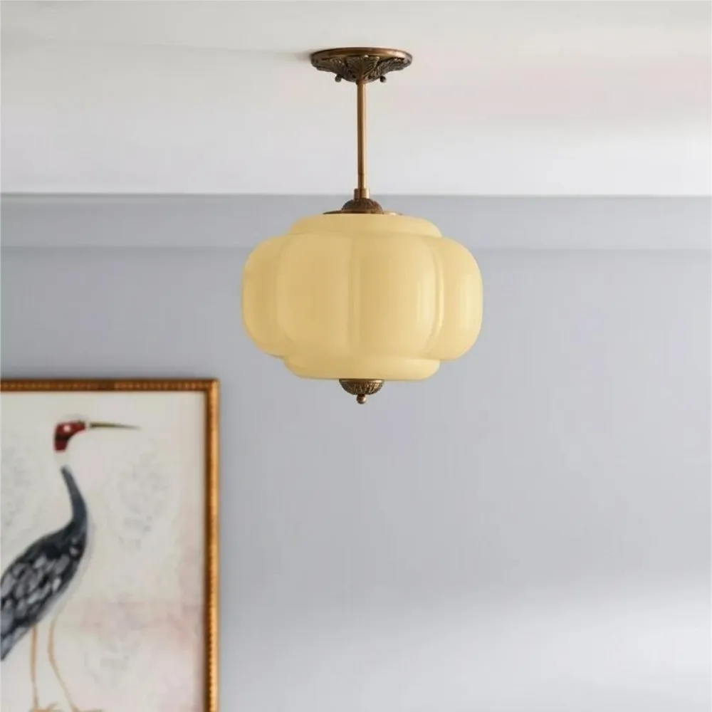 Retro Glass Eloise Pendant Light For Kitchen Island KL801