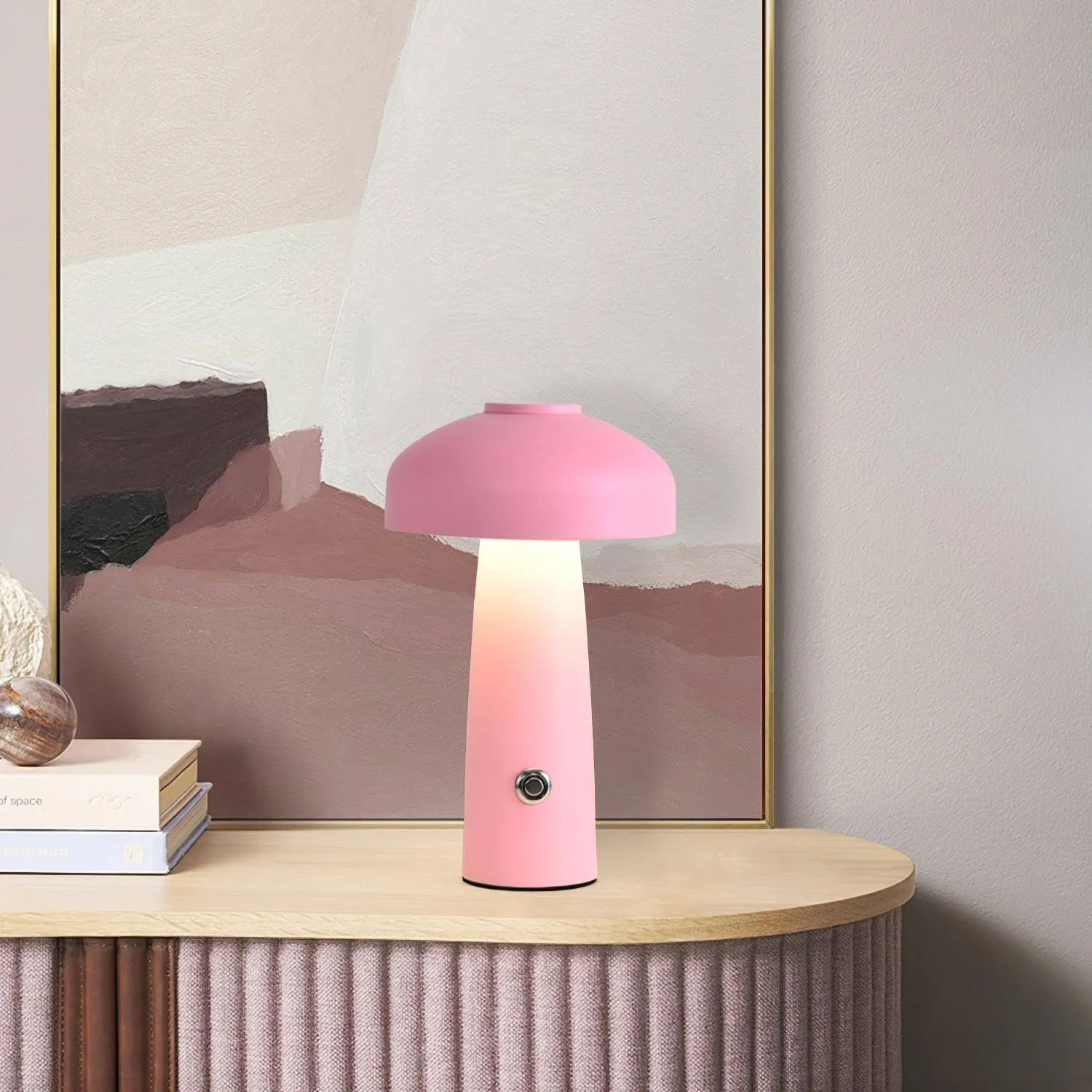 Mushroom Built-in Battery Table Lamp KL448