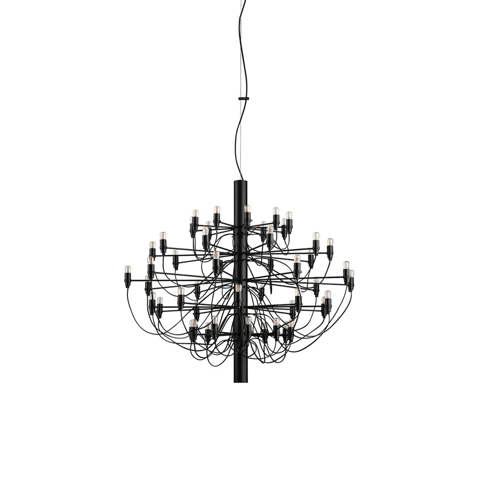 2097 Suspension Lamp - Sleek Multi-Head Chandelier For High Ceilings and Large Spaces