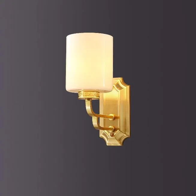 Nordic Copper Retro Wall Lamp KL414
