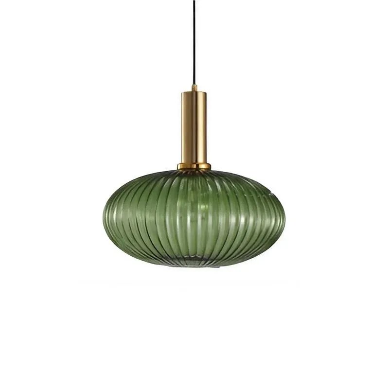 Vintage Design Stained Glass Pendant Light KL48