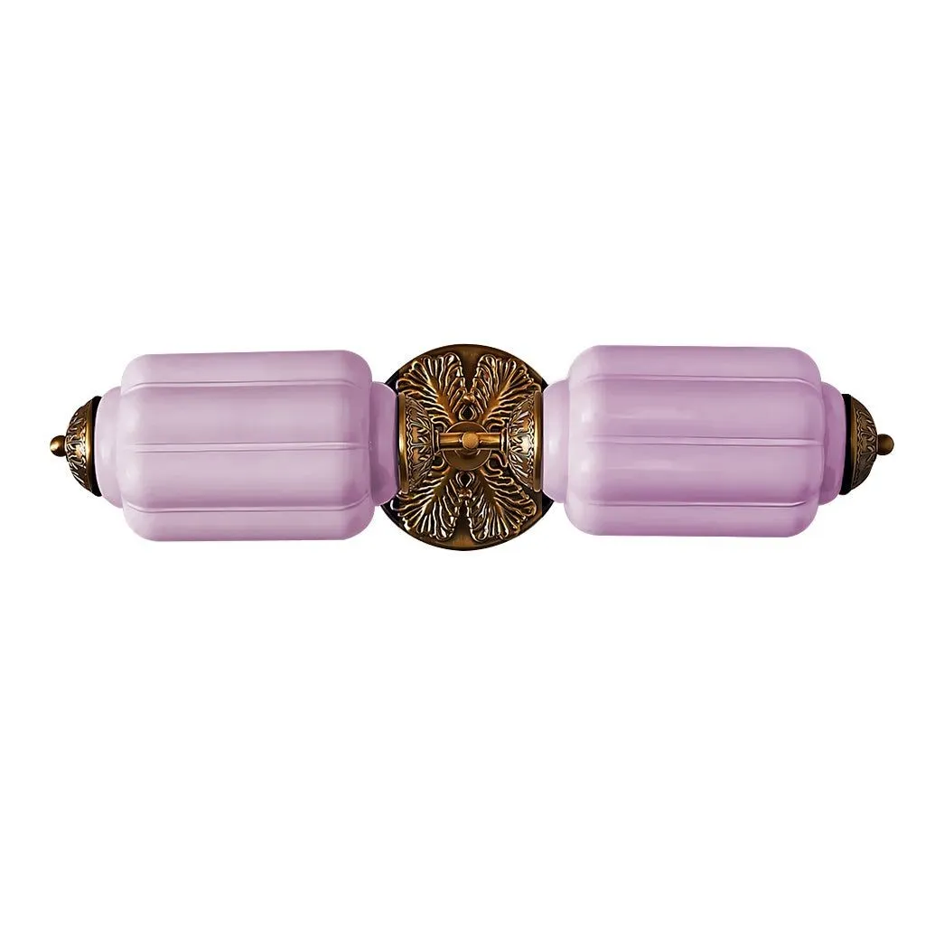 Eloise Pumkin Glass Vanity Sconce KL856